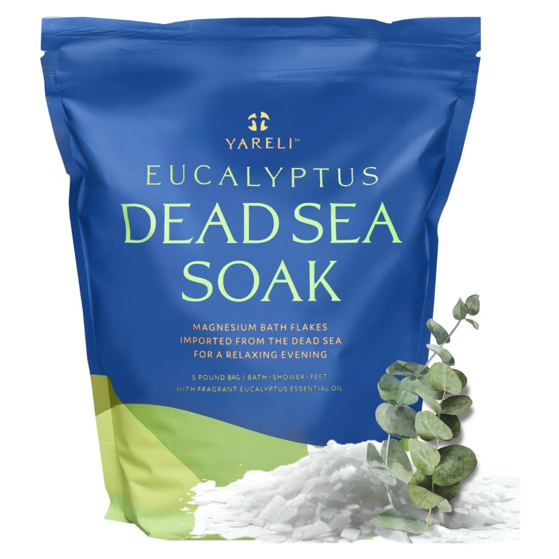 Copos de Magnesio Eucalipto 2.27kg Yareli - Remojo Relajante