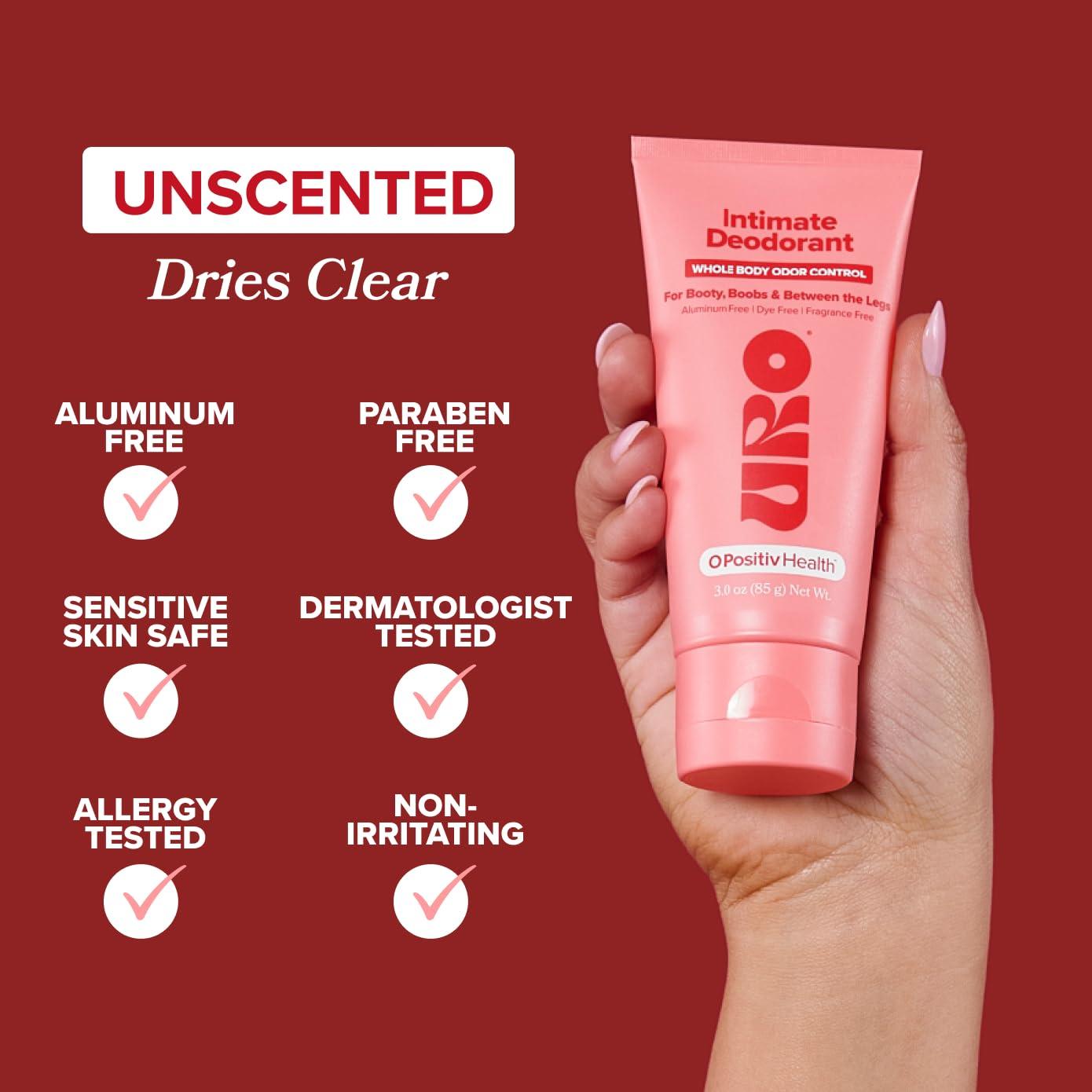 Desodorante Intimo O Positiv URO Crema 85g - Hipoalergénico