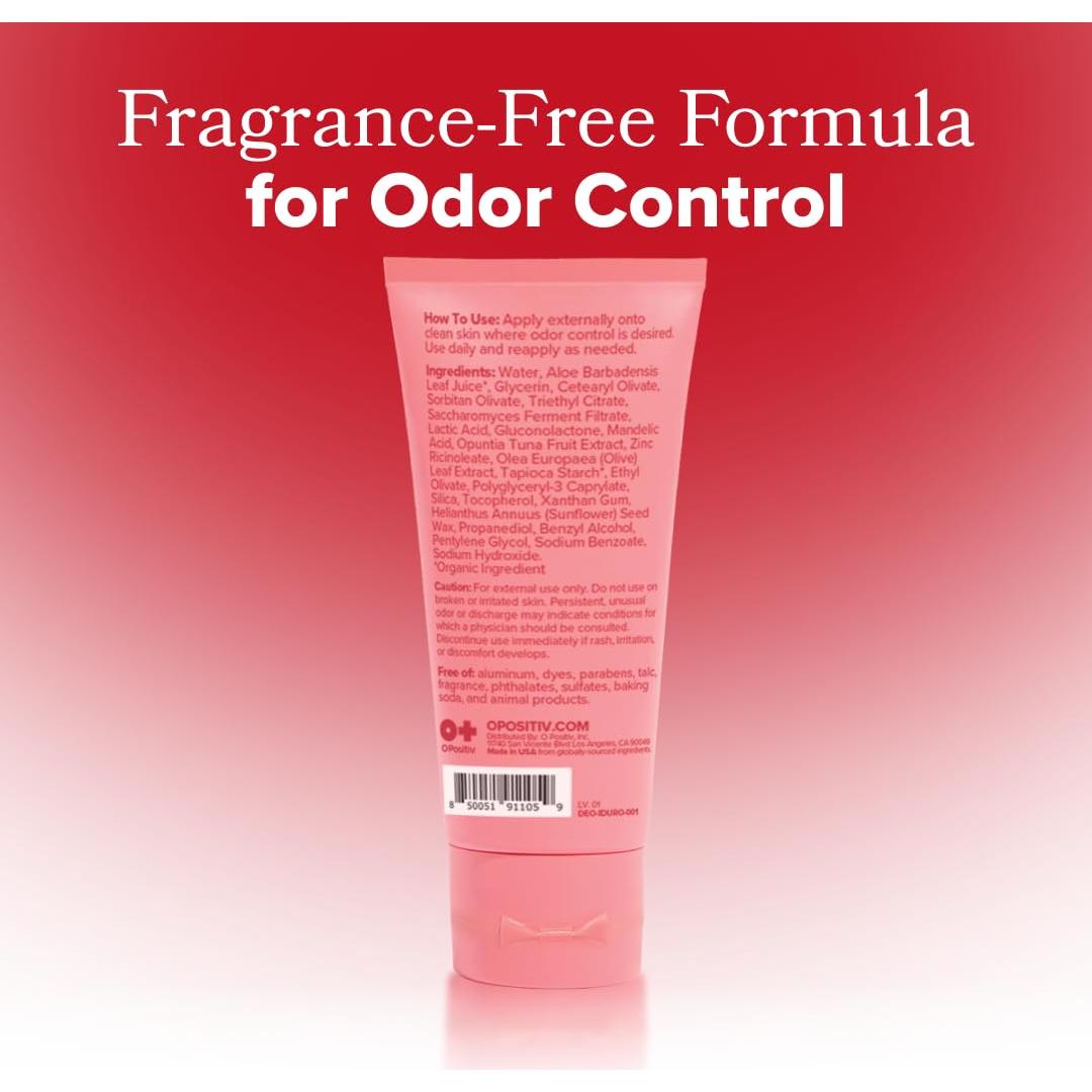 Desodorante Intimo O Positiv URO Crema 85g - Hipoalergénico