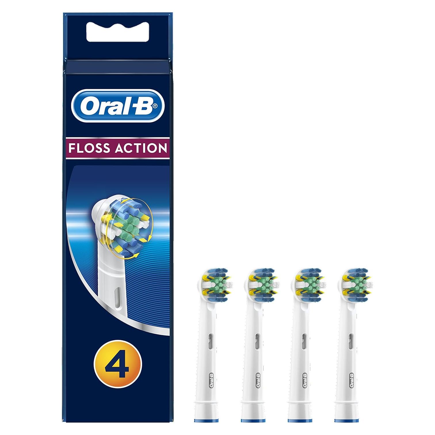 Cabezas de Repuesto Oral-B Floss Action 4 Unidades