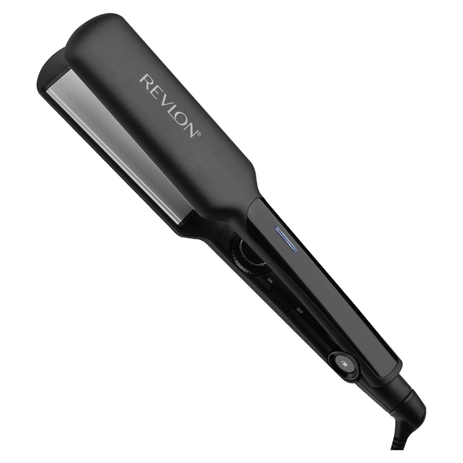 Plancha de Cabello Revlon Cerámica 2" Calentamiento Rápido