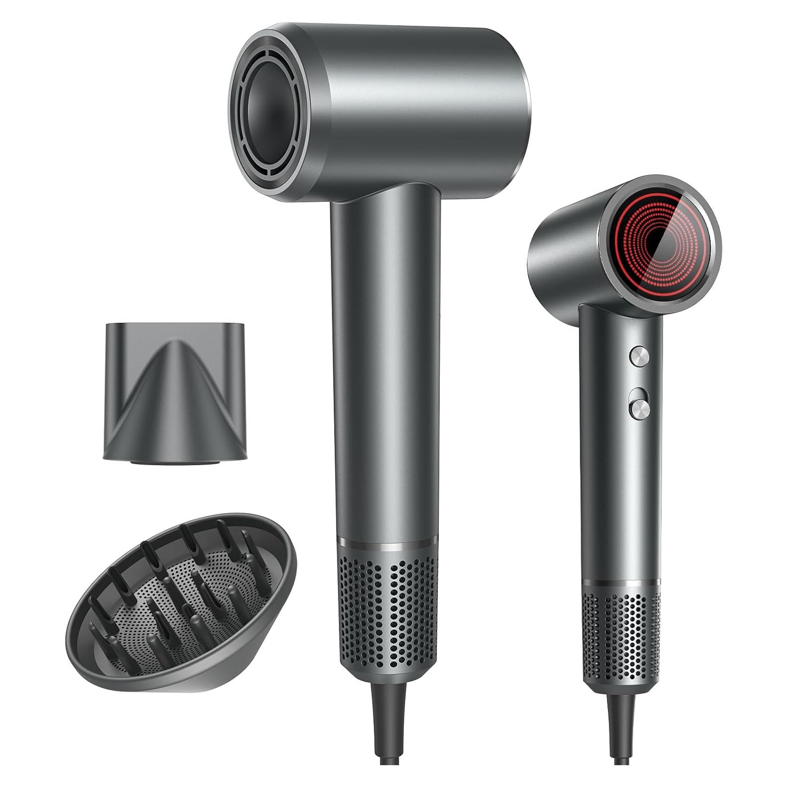 Secador de Pelo Iónico Profesional lpstea 110,000 RPM 34.9x11.2cm