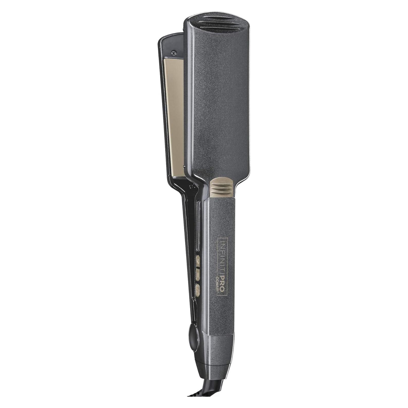 Plancha de Cabello Cerámica Tourmalina Conair 2" Gris Metálico