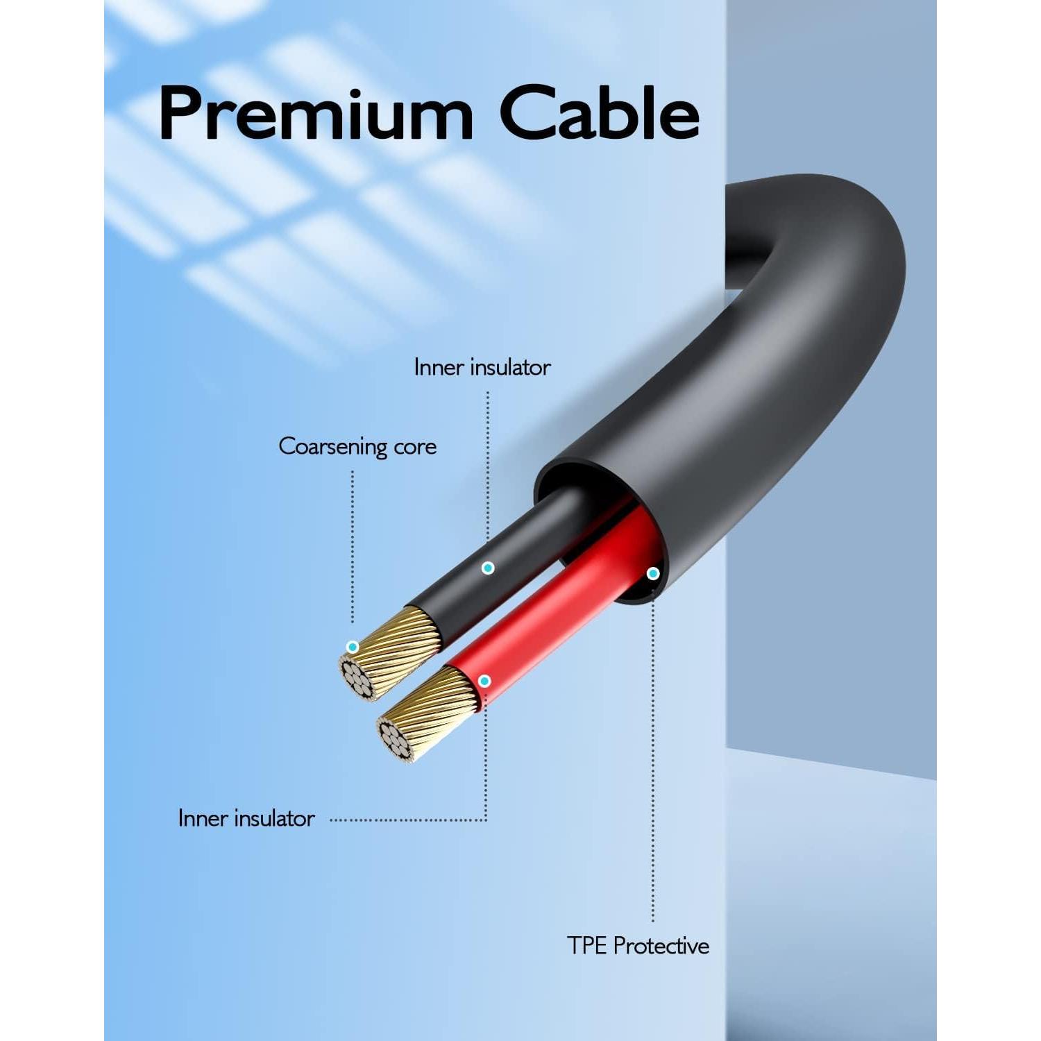 Cable de Carga USB eeTao para Cepillo Facial FOREO Luna 4