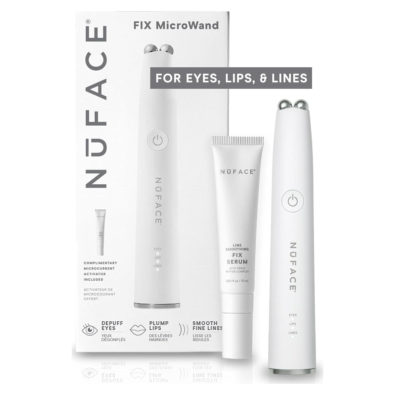Dispositivo Facial Microcurrent NuFACE FIX Microwand - Aumento de Labios y Tratamiento para Ojos