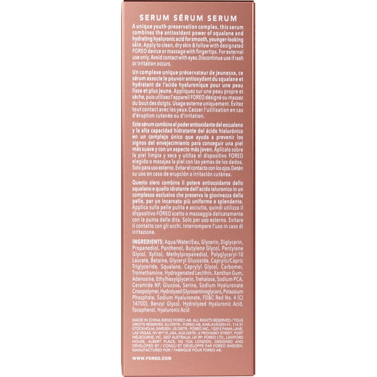 Dispositivo Facial Antienvejecimiento FOREO Bear + 2 Sueros 30 mL