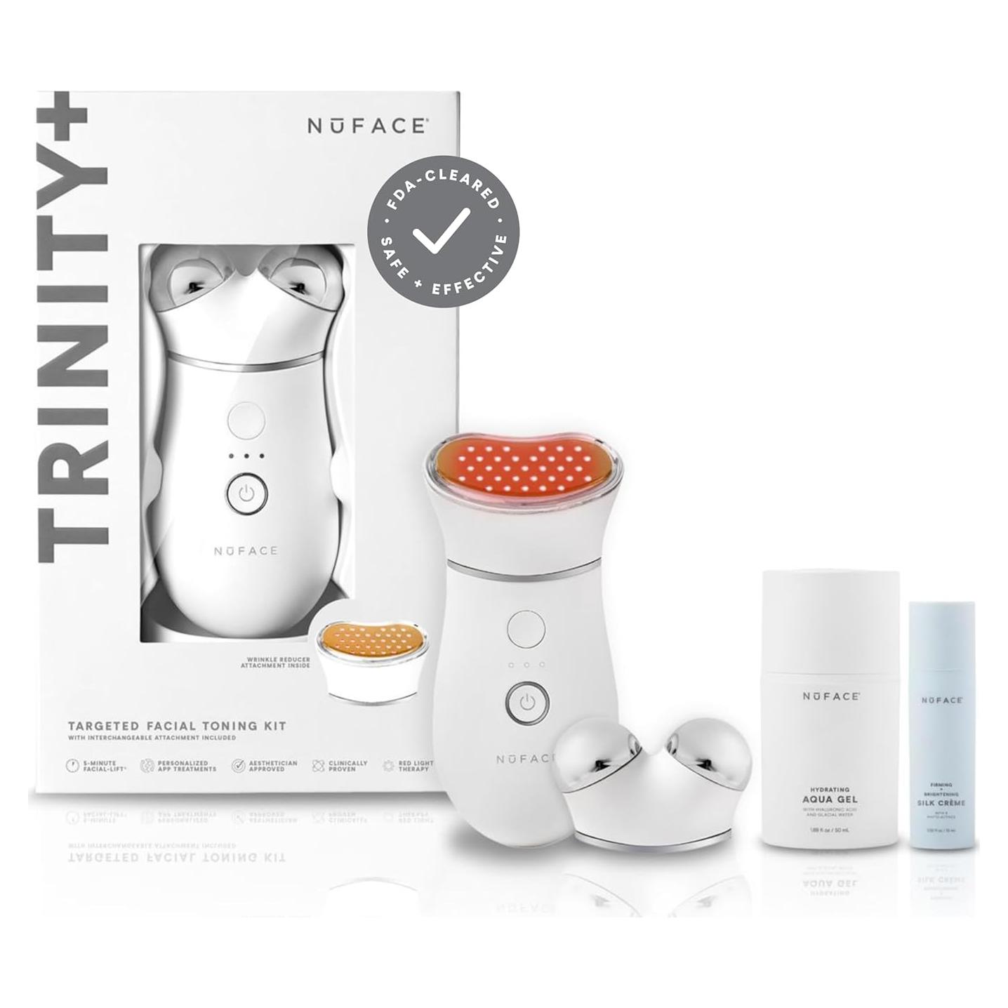 Dispositivo Facial Microcorriente NuFACE TRINITY+ con Luz Roja