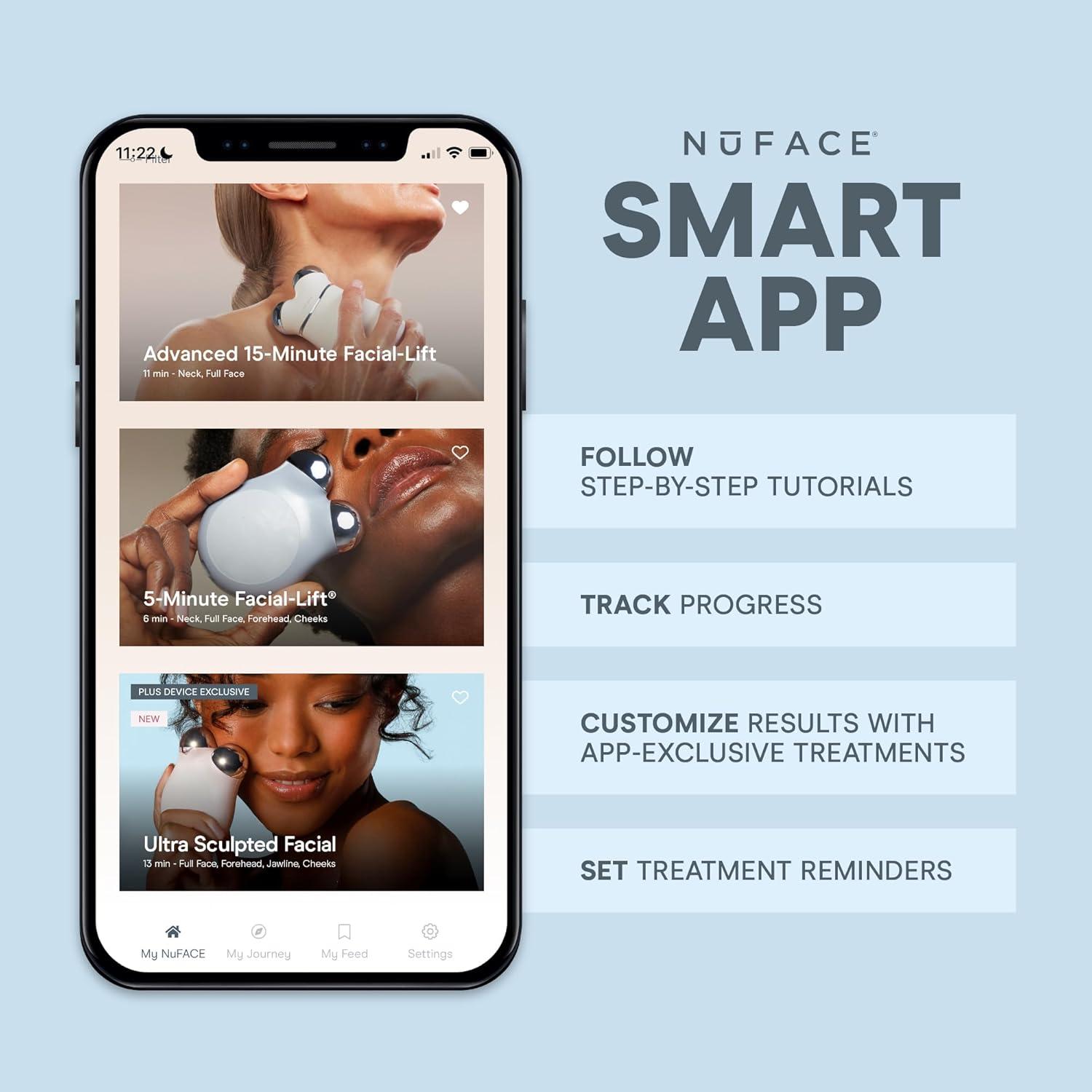 Dispositivo Facial Microcorriente NuFACE MINI+ - Tonifica y Levanta