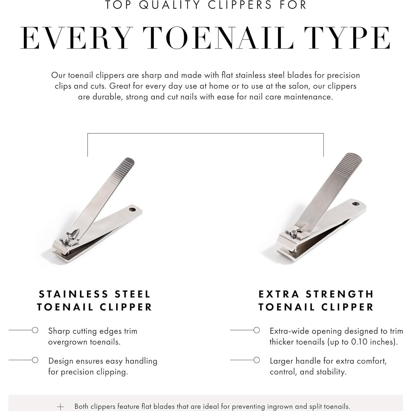 Cortador de Uñas de Pies Tweezerman 5161-R1 Acero Inoxidable