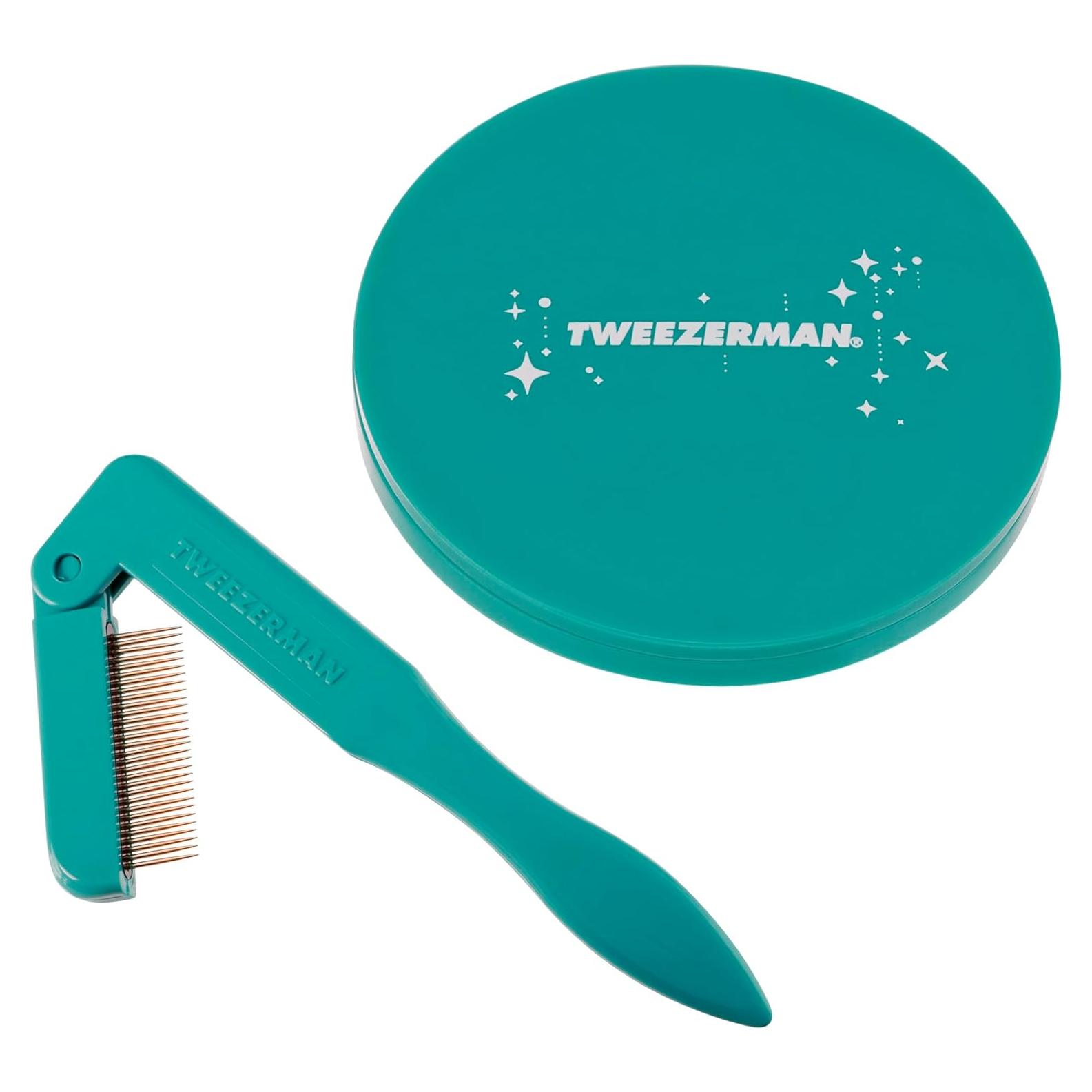 Juego de Espejo y Peine para Pestañas iLashcomb Tweezerman