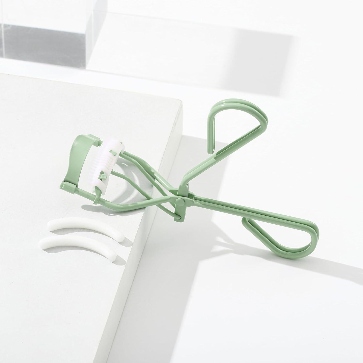 Rizador de Pestañas Uranian con Peine y 2 Almohadillas Repuesto