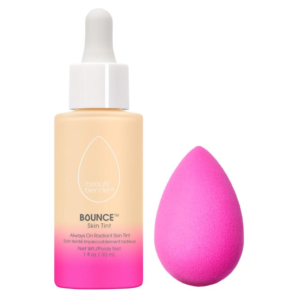 Tinte de Piel Radiante Beautyblender Claro 1 + Esponja Rosa