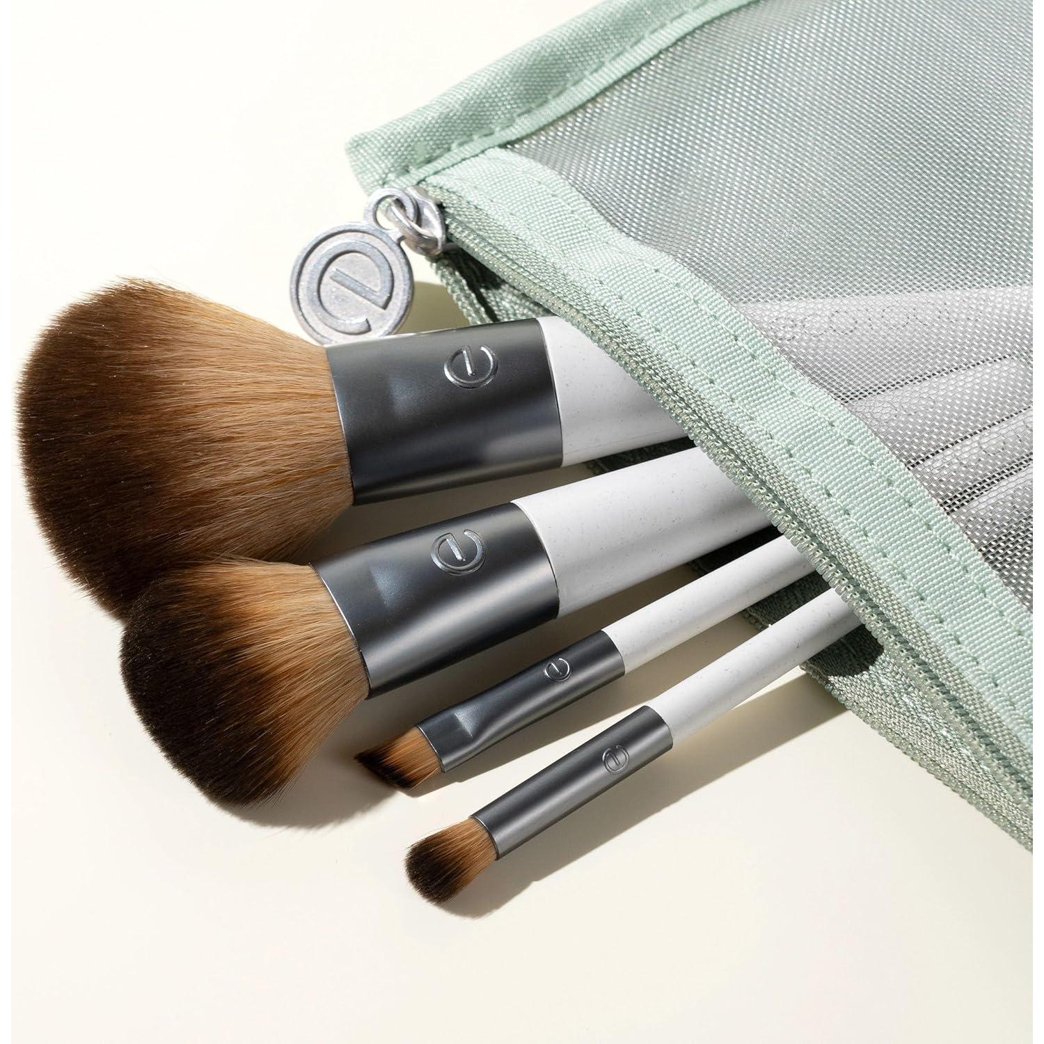 Set de Brochas de Maquillaje EcoTools On-The-Go 5 Piezas