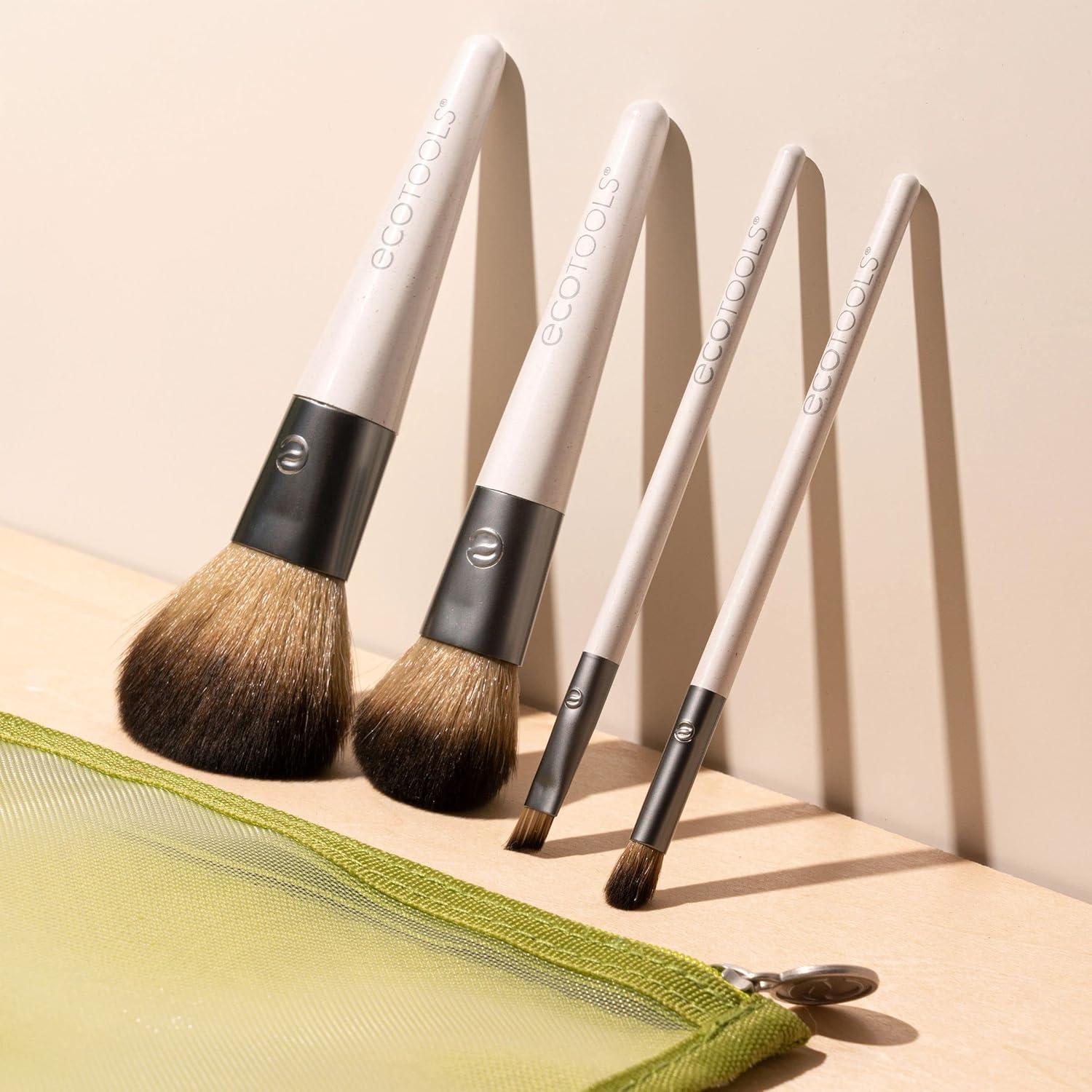Set de Brochas de Maquillaje EcoTools On-The-Go 5 Piezas