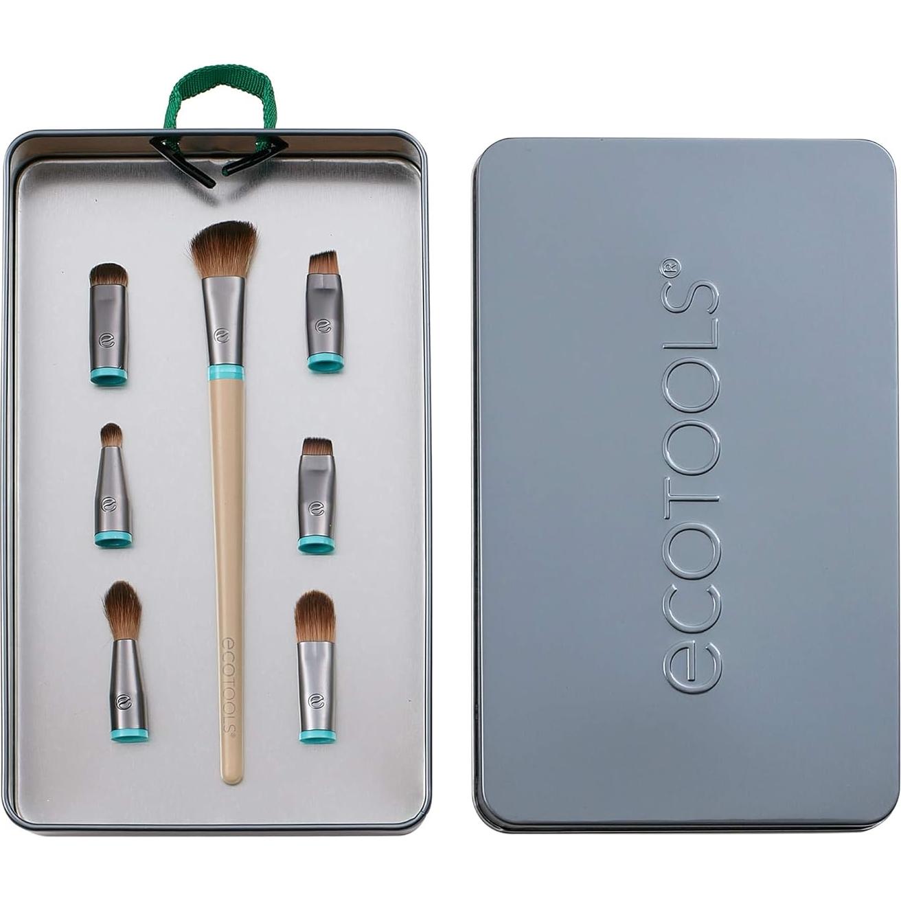Kit de Brochas de Maquillaje para Ojos EcoTools Total Renewal