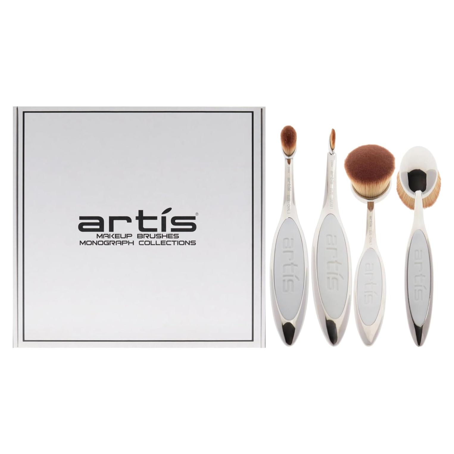 Conjunto de Brochas de Maquillaje Artis Elite 3 Piezas