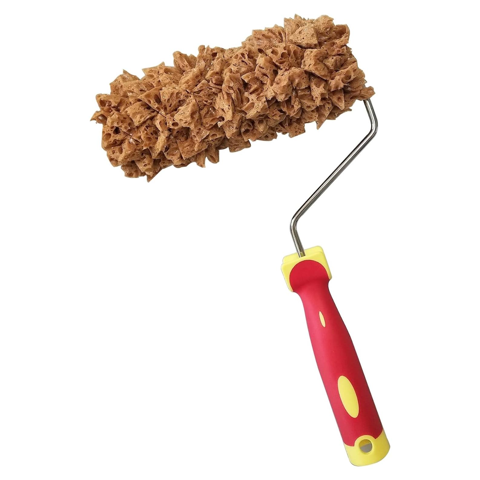 Rodillo de pintura de esponja Hanroy 17.78 cm para texturas