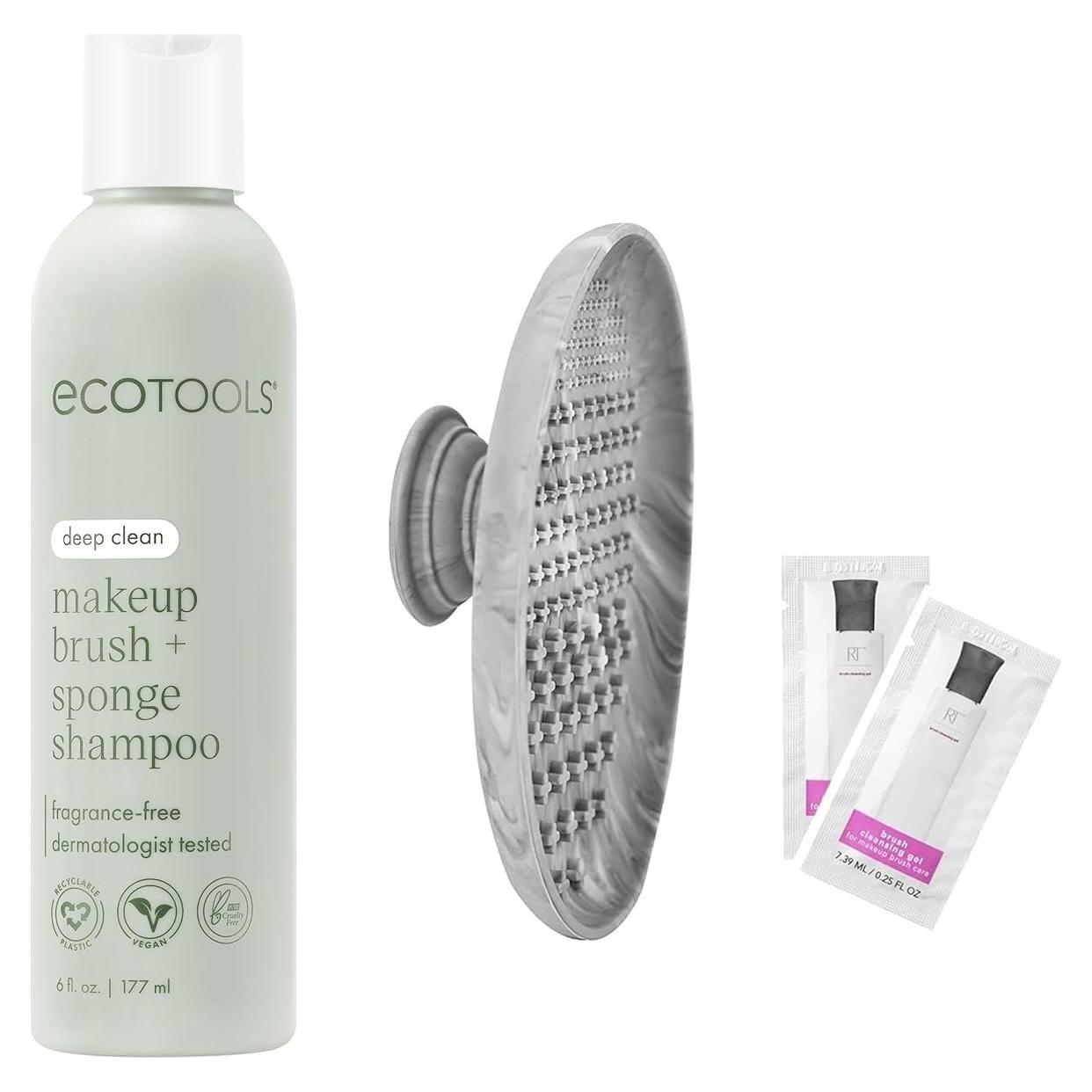 Set de Limpieza Profesional EcoTools para Brochas de Maquillaje