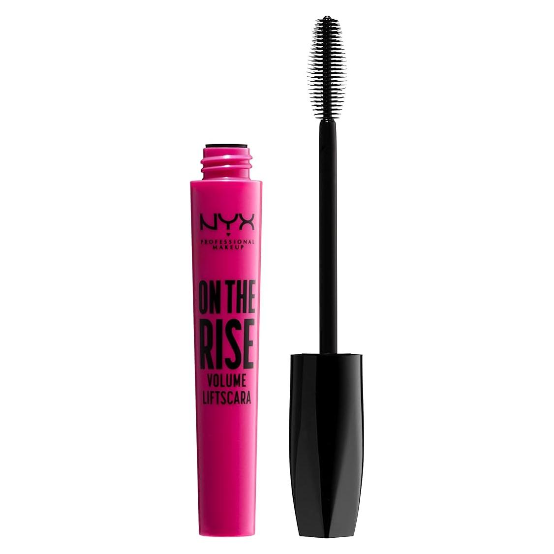 Máscara NYX On The Rise Volume Liftscara Negra 10ml