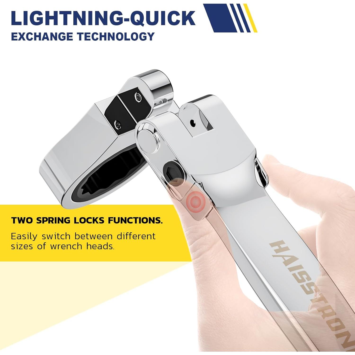 Llave Multiusos Haisstronica 12 en 1 8-19mm Flexible