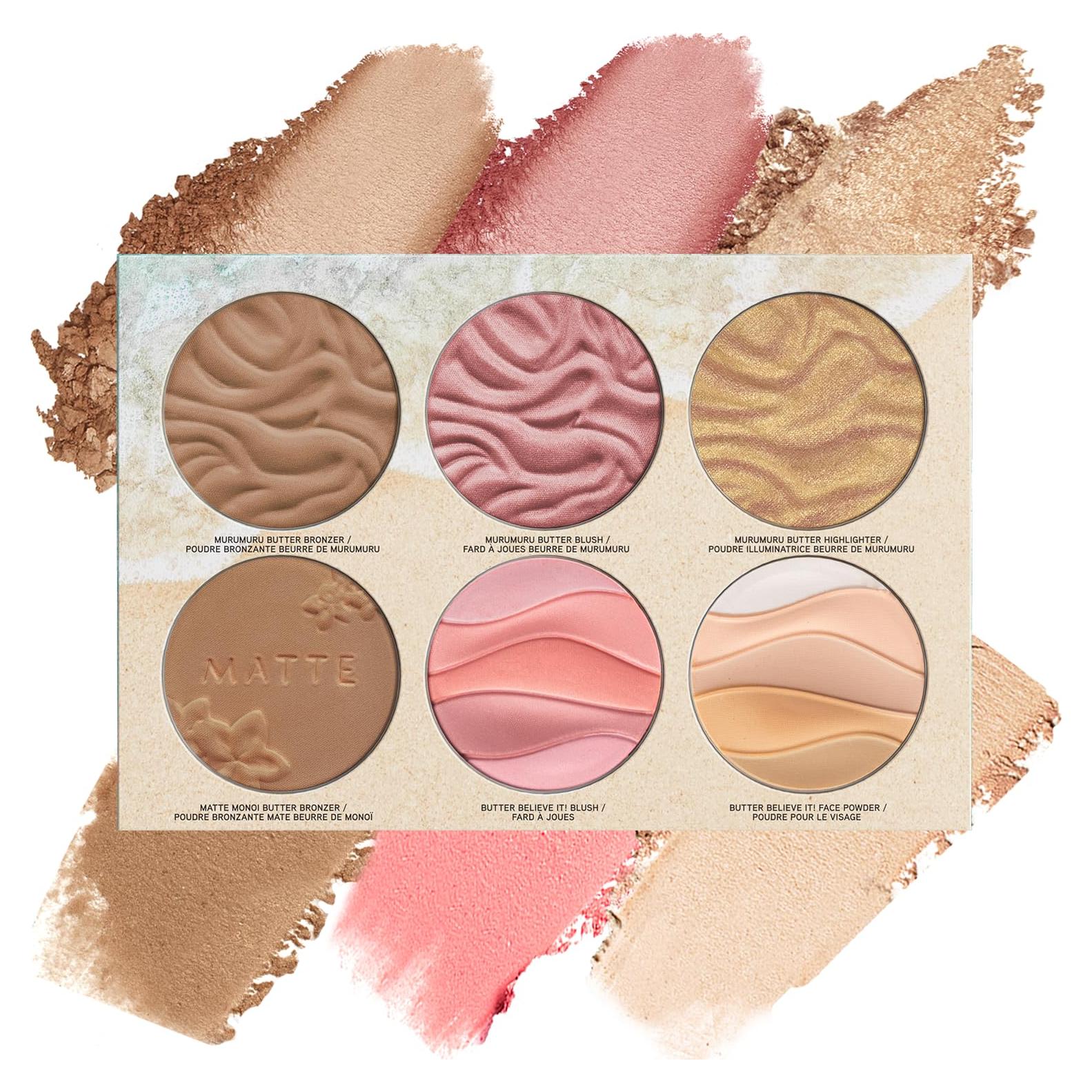 Paleta de Mantequilla Physicians Formula - Bronceador, Rubor, Iluminador y Polvo Facial Hidratante