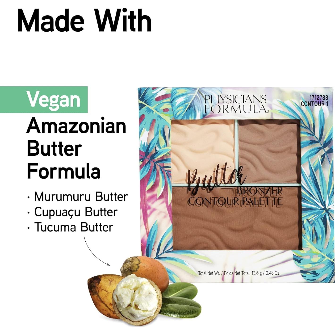 Paleta de Contorno Physicians Formula 3 Tonos 13.6g Claro/Medio