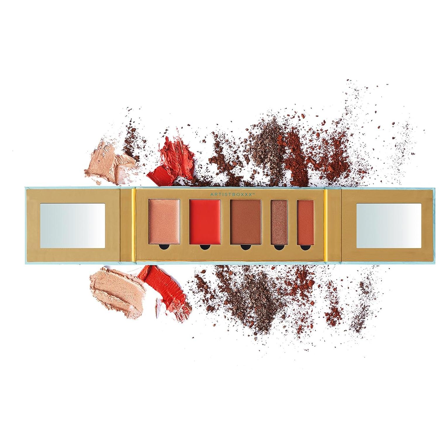 Paleta de Maquillaje Artistboxxx Amalfi Polish & Glowww - 5 Piezas