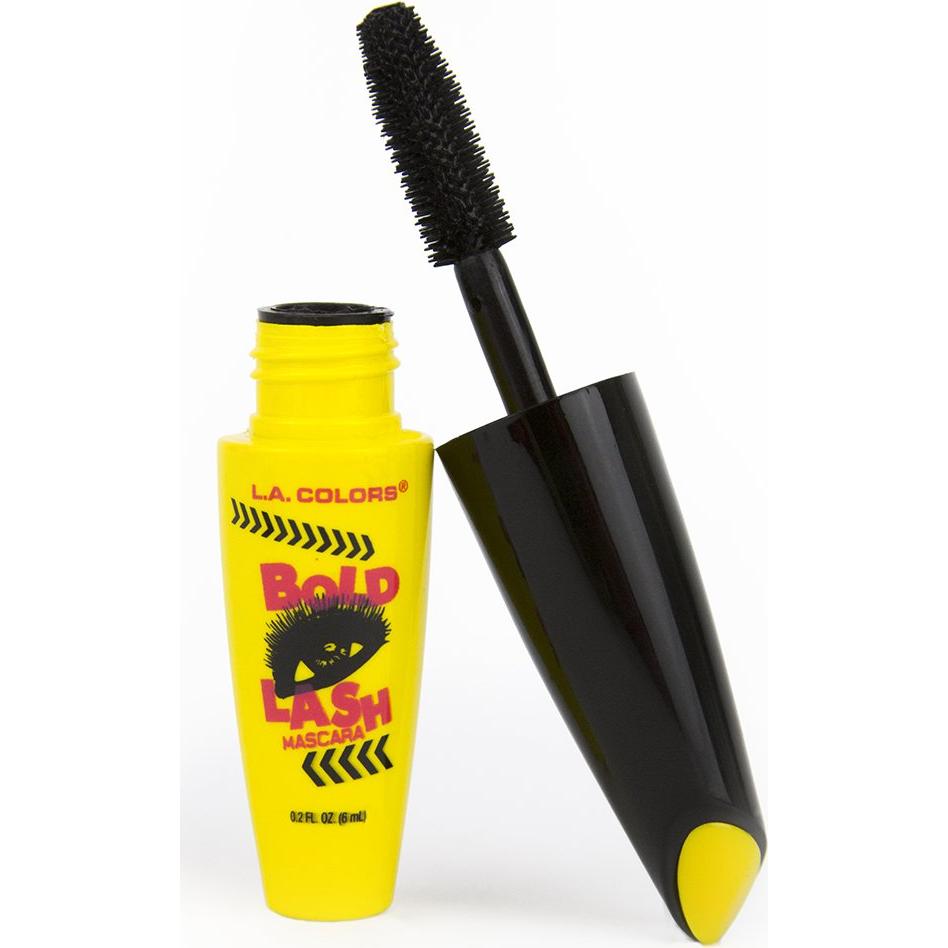 Máscara de Pestañas L.A. COLORS Bold Lash Negro Paquete de 2