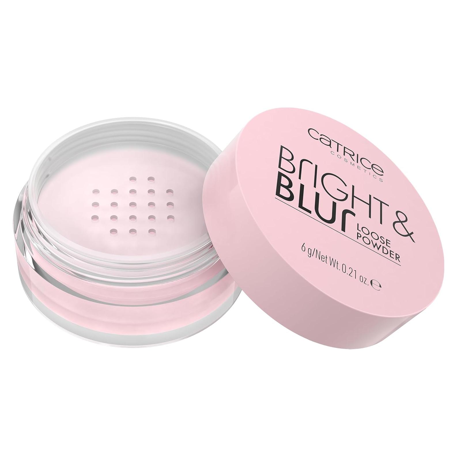 Polvo Suelto Catrice Bright & Blur 56g | Acabado Mate Rosa Suave