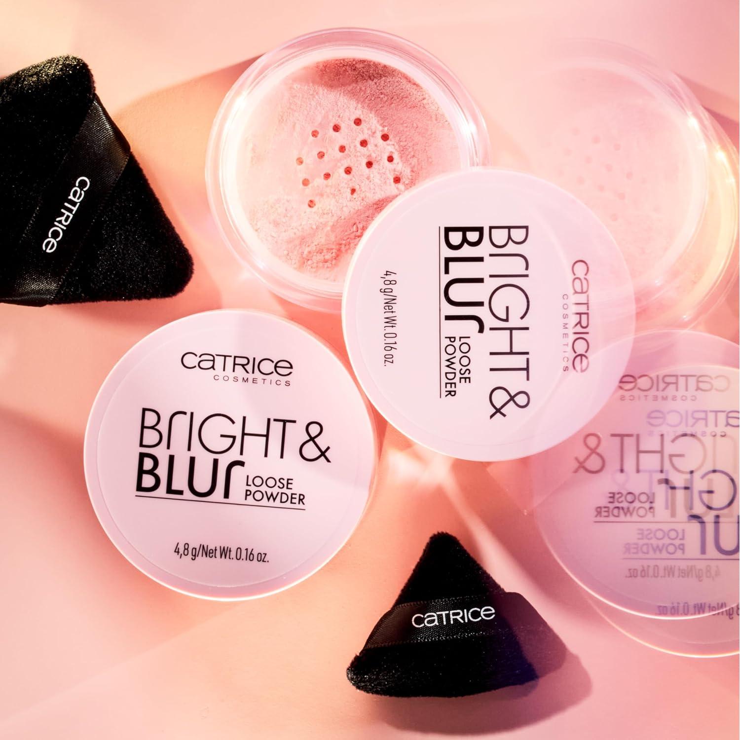 Polvo Suelto Catrice Bright & Blur 56g | Acabado Mate Rosa Suave