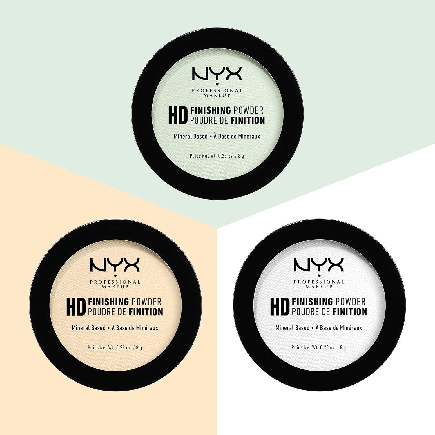 Polvo de Terminación HD NYX Professional Makeup 7.87g Translúcido