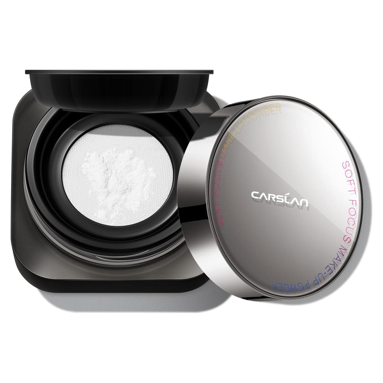 Polvo Suelto Acabado Mate CARSLAN 7.87g Translúcido