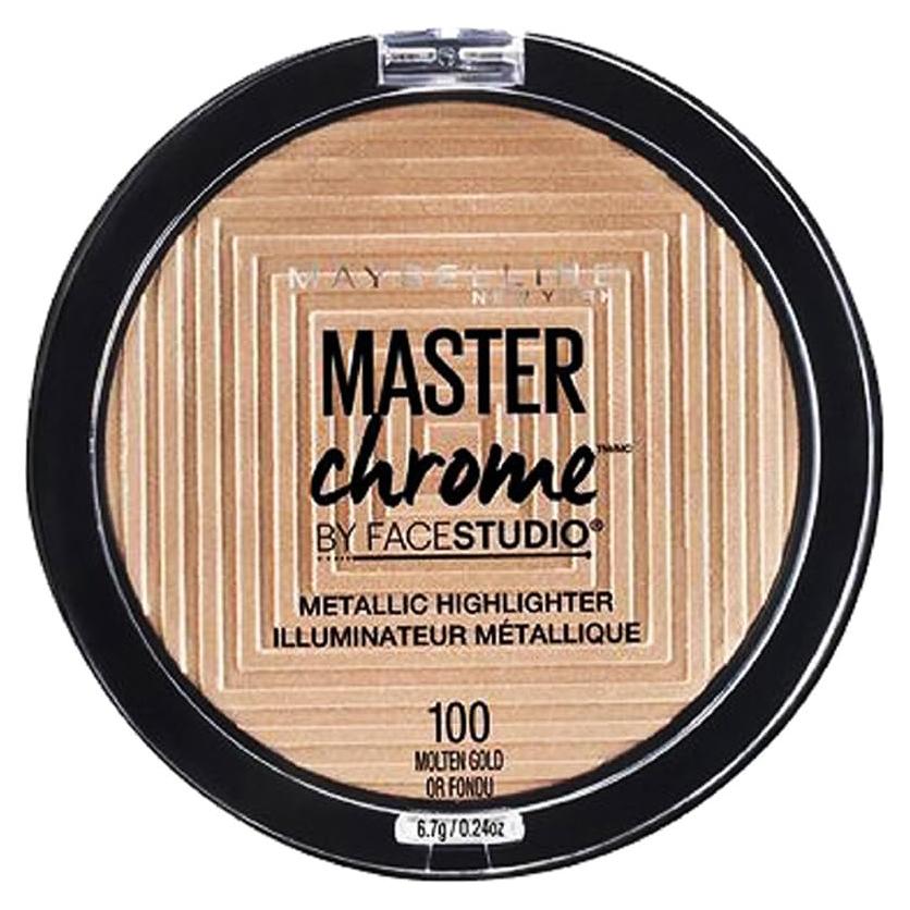 Iluminador Facial Maybelline Master Chrome Oro Fundido 6.84g
