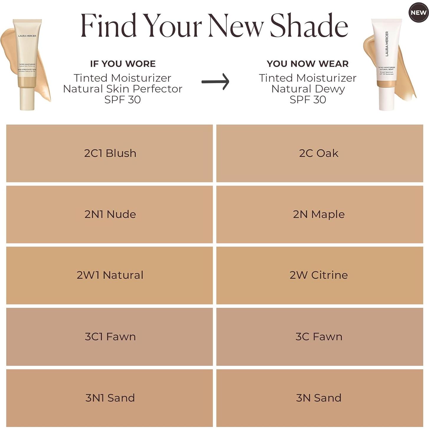 Hidratante Tinteado Laura Mercier 42.52g SPF 30 Natural Brillante