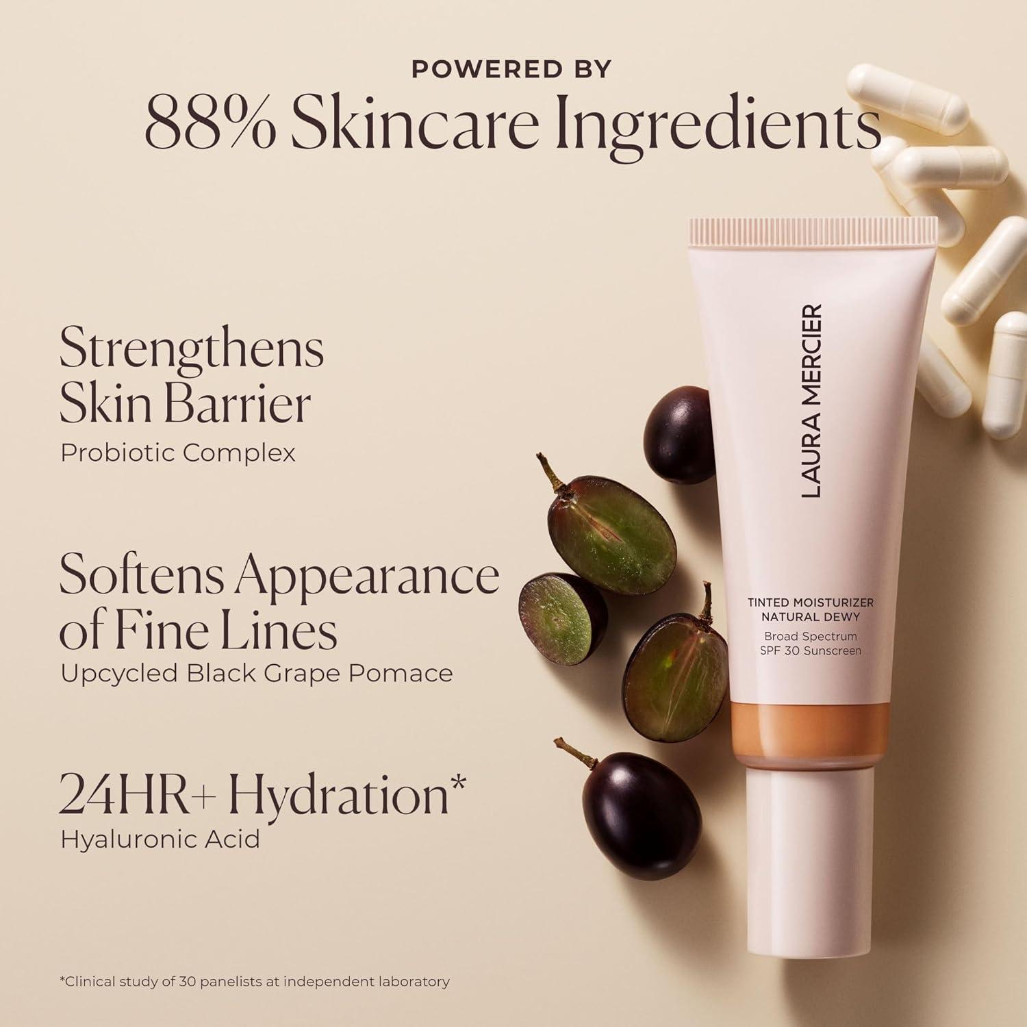 Hidratante Tinteado Laura Mercier 42.52g SPF 30 Natural Brillante