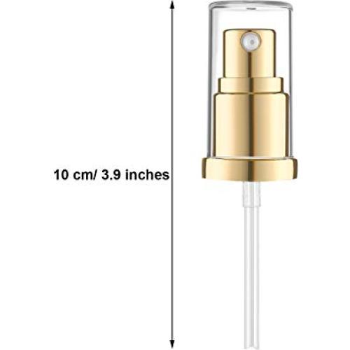 4 Bombas de Reemplazo para Base de Maquillaje Honoson Dorado