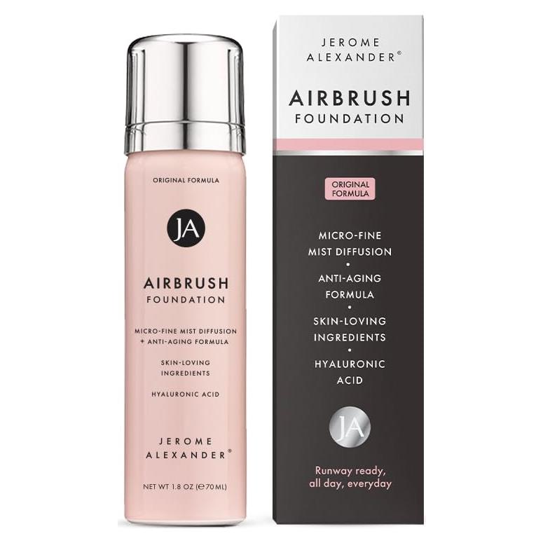 Base de Maquillaje AirBrush Jerome Alexander - Medio Claro, 51g