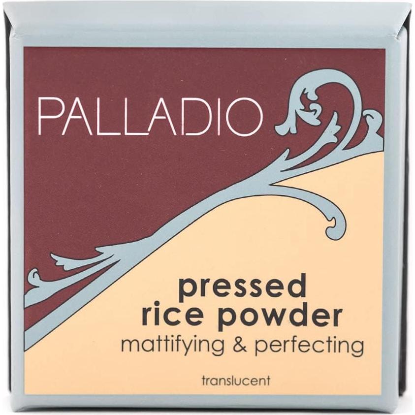 Polvo de Arroz Prensado Palladio 7.39g Fijador Maquillaje Translúcido
