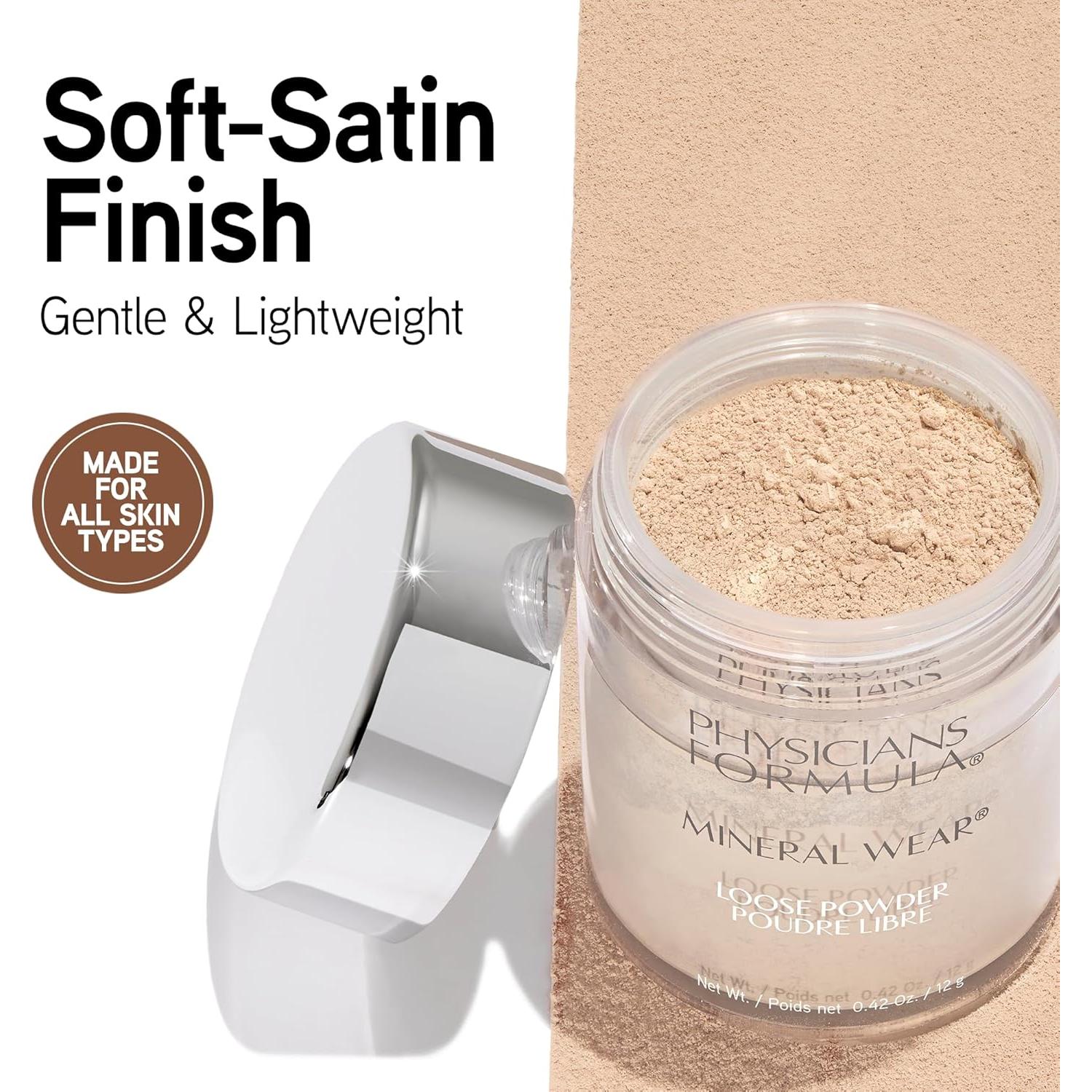 Polvo Mineral Suelto Sin Talco Physicians Formula 68g Translucido