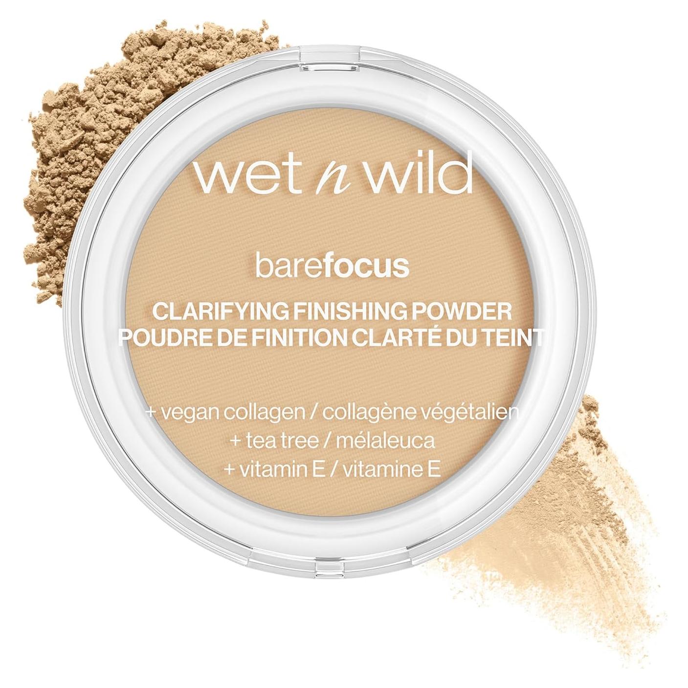 Polvo Acabado Aclarador Wet n Wild Bare Focus Claro-Medio