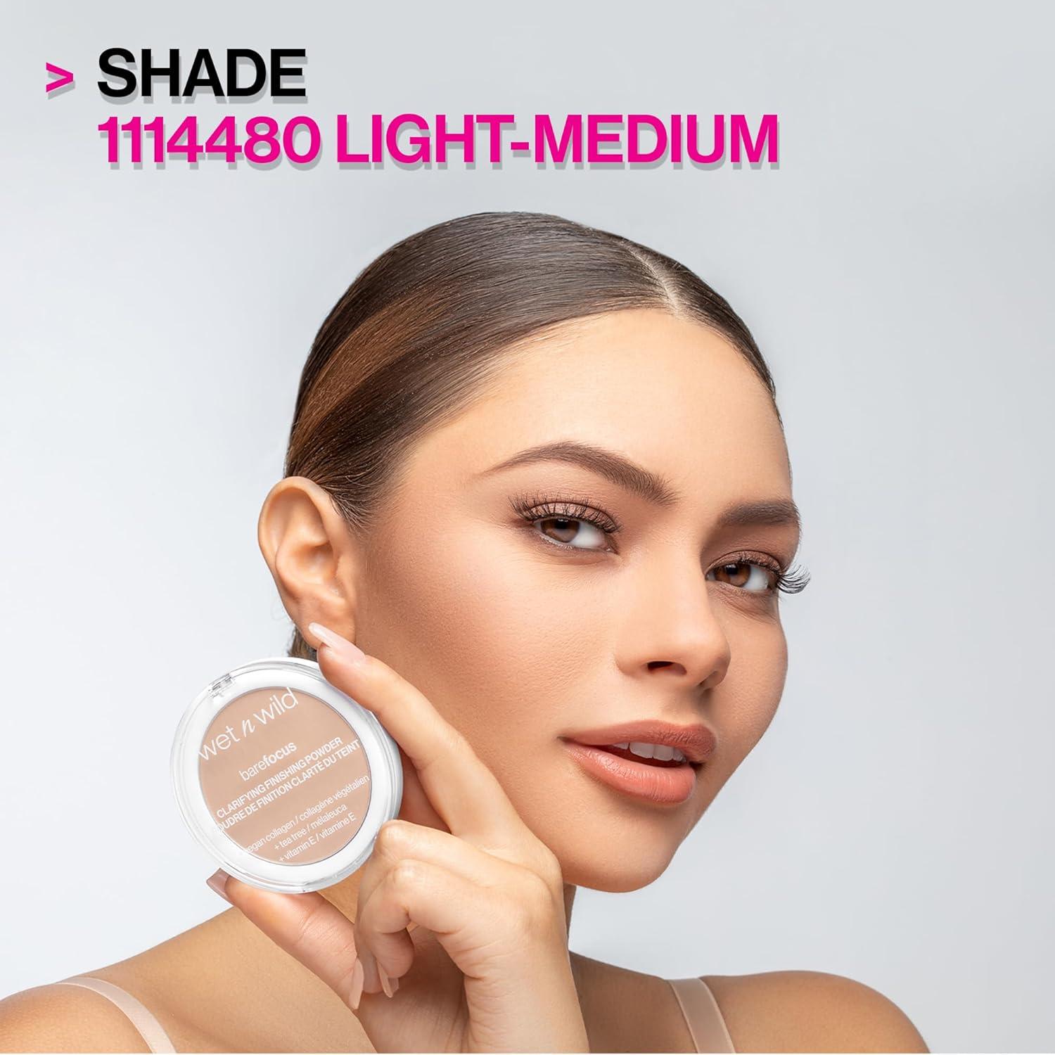 Polvo Acabado Aclarador Wet n Wild Bare Focus Claro-Medio