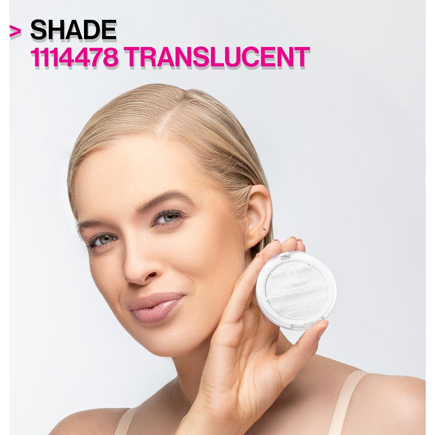 Polvo Acabado Aclarador Wet n Wild Bare Focus Claro-Medio