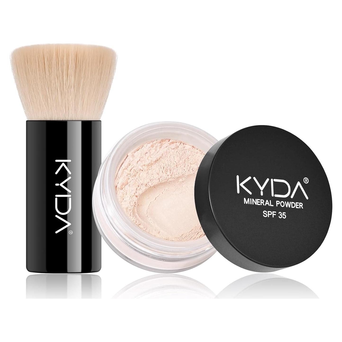 Polvo Mineral KYDA Translúcido SPF 35 7.94 g - Cobertura Ligera