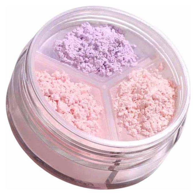 Polvo Suelto Set y Corrector Moira 4.54g Rosa Claro