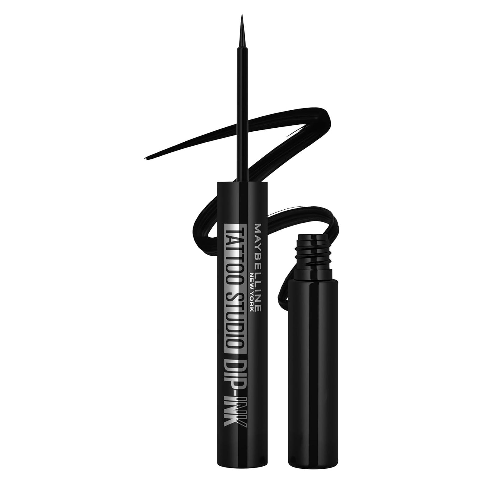 Delineador Líquido a Prueba de Agua Maybelline Trazado Negro 1.7g