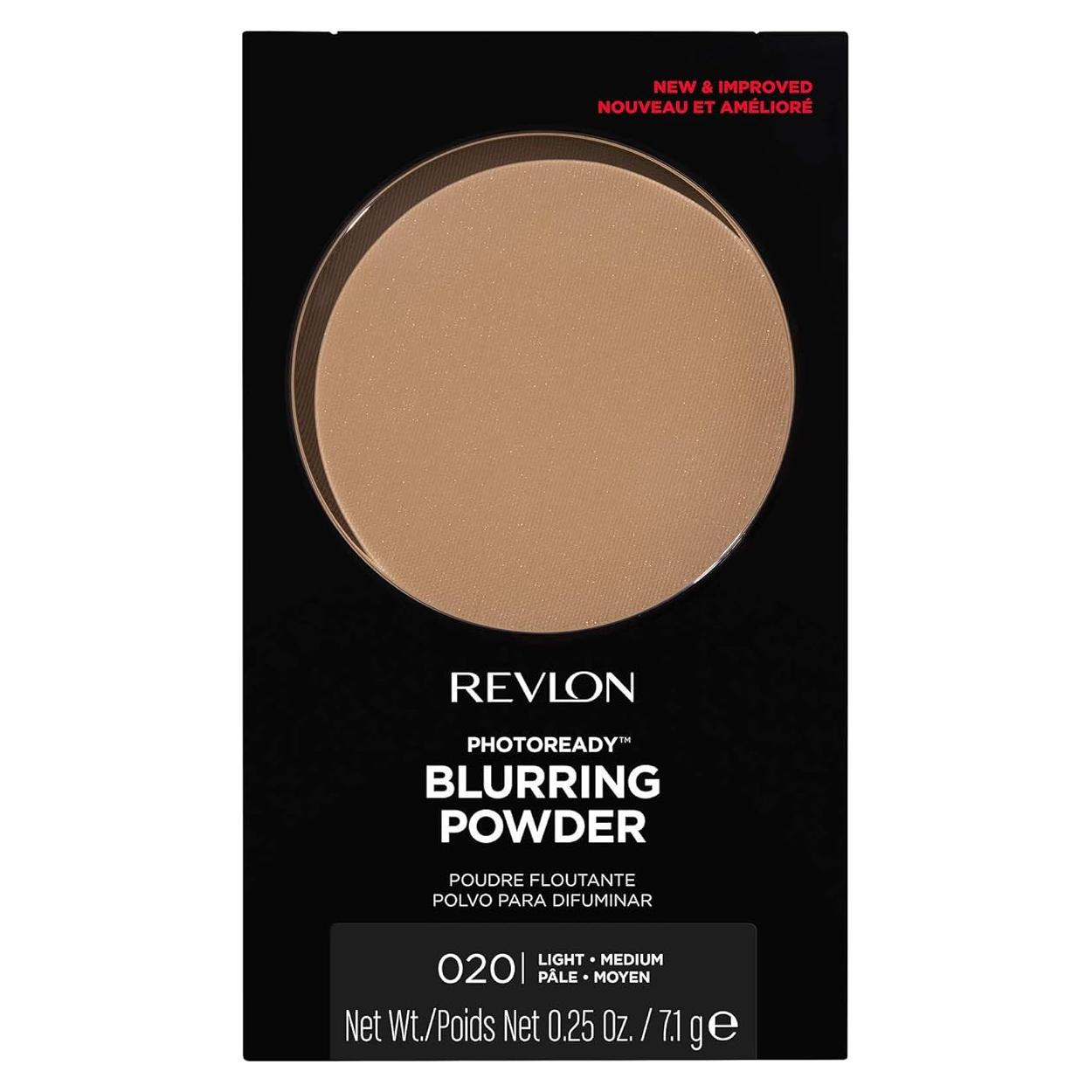 Revlon PhotoReady Polvo Facial Difuminador 020 Claro Medio 7.09 g