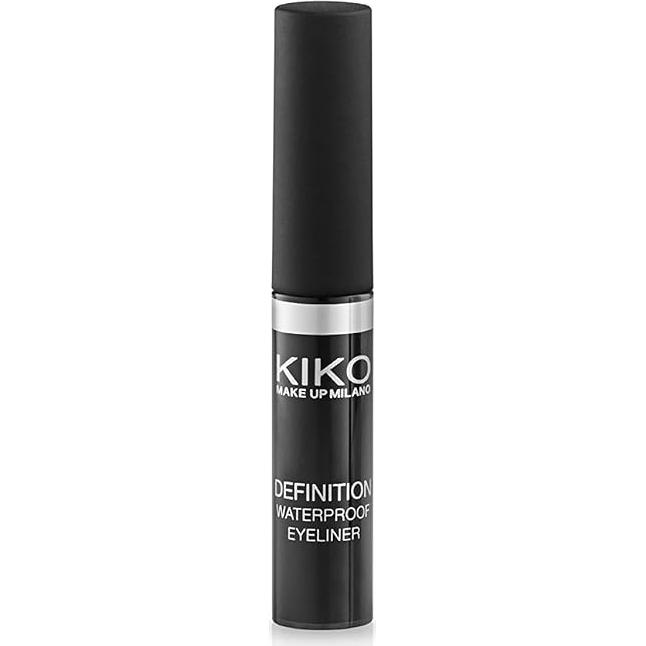 Delineador Líquido Kiko Milano Negro Intenso 2.5ml Resistente al Agua