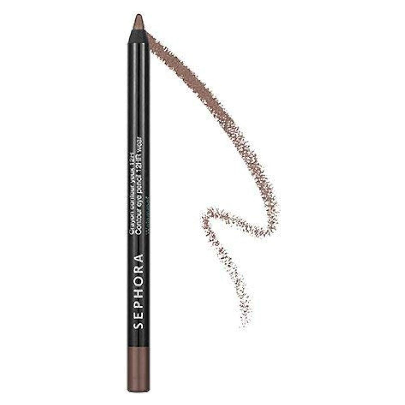 Lápiz de Ojos Resistente al Agua Sephora 12hr 1.13g Topo