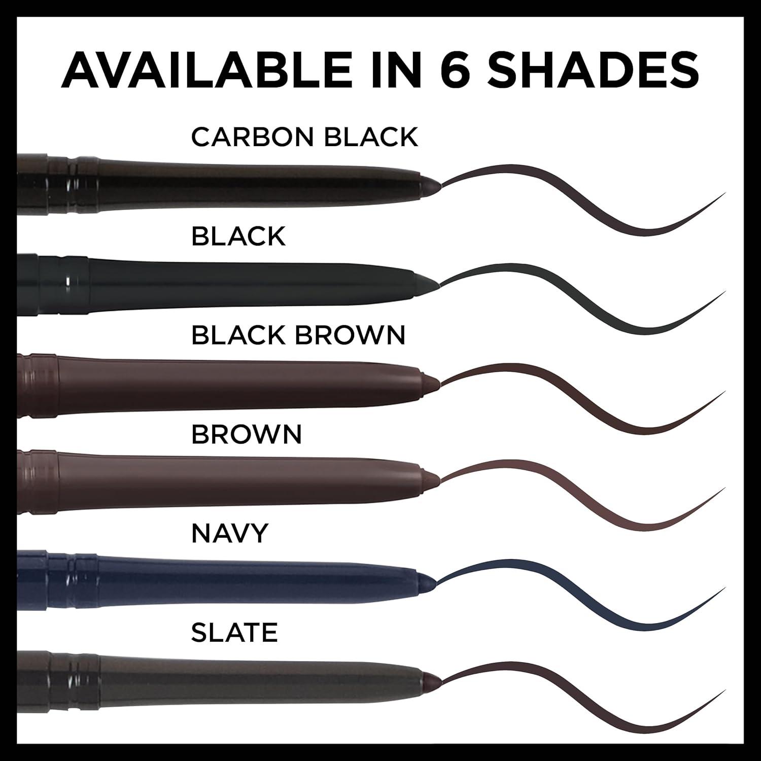 Lápiz de Ojos Mecánico L'Oreal Infallible 2 Unidades Marrón Negro