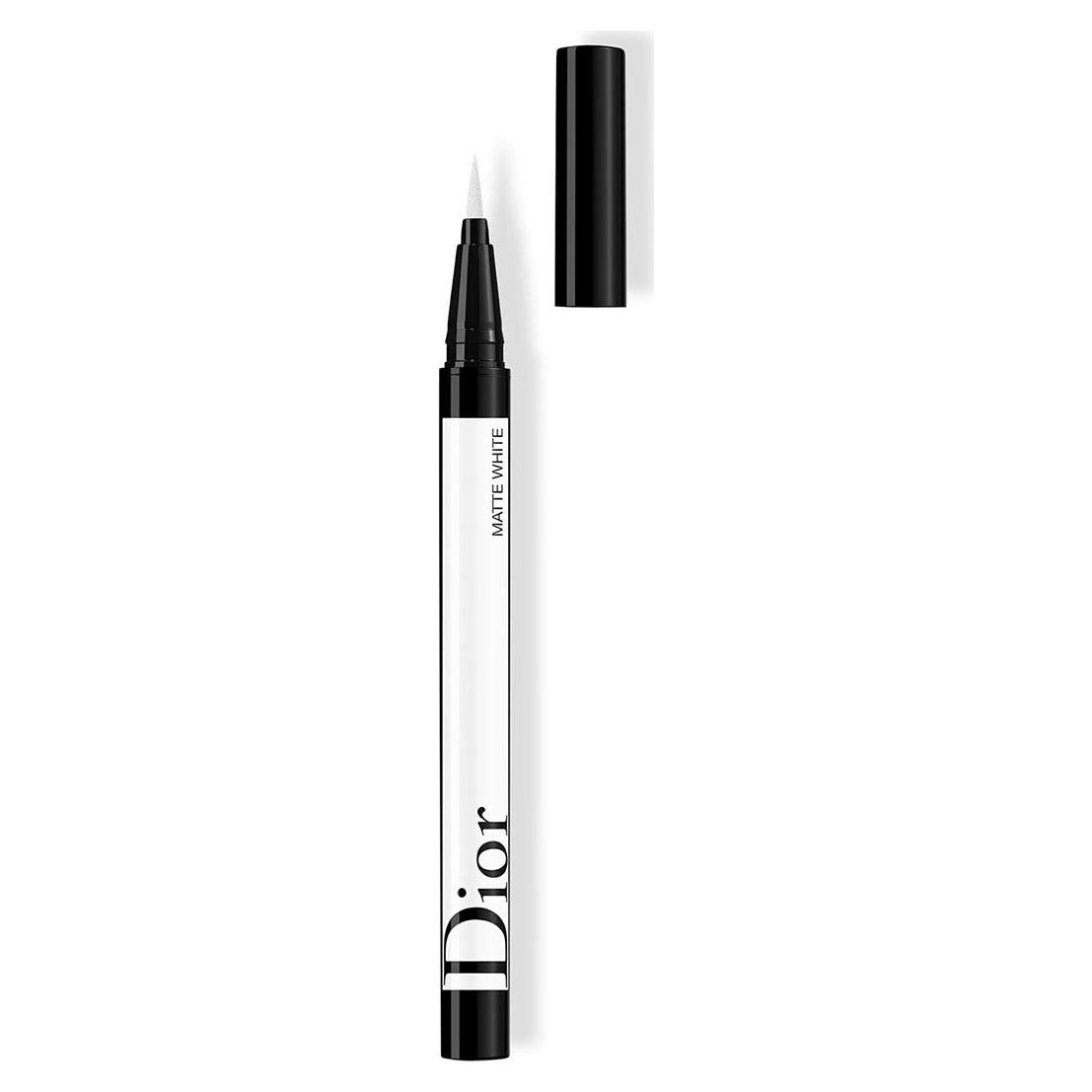 Delineador Líquido Dior Diorshow 001 Blanco Mate 0.28g